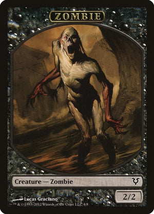 Zombie Token (6) [Avacyn Restored]