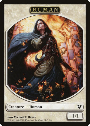 Human Token (2) [Avacyn Restored]