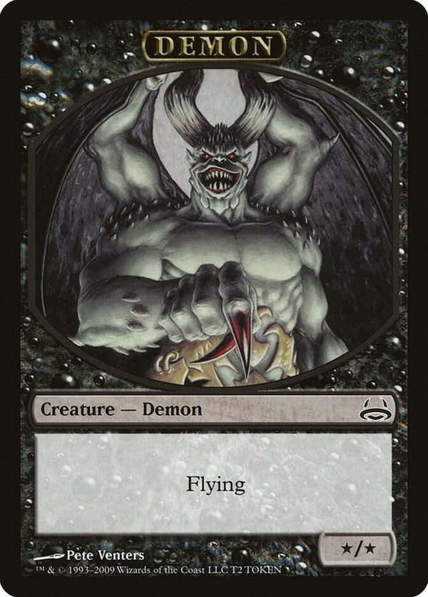 Demon Token (2) [Duel Decks: Divine vs. Demonic]