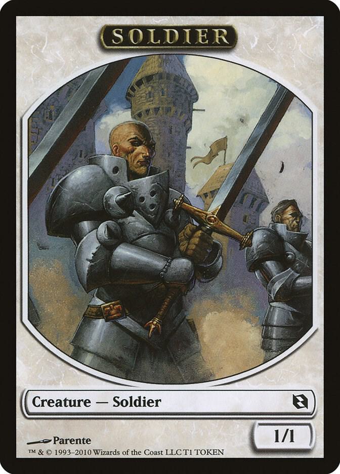 Soldier Token (T1) [Duel Decks: Elspeth vs. Tezzeret]