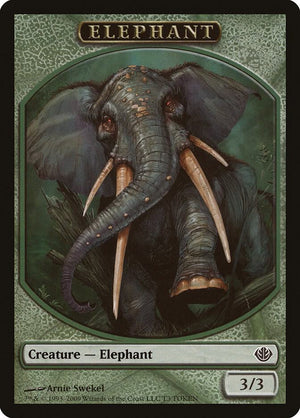 Elephant Token (T3) [Duel Decks: Garruk vs. Liliana]