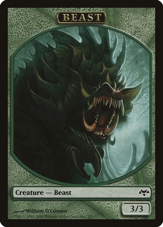Beast Token (3) [Eventide]