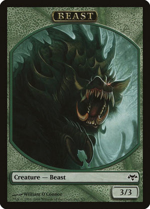 Beast Token (3) [Eventide]