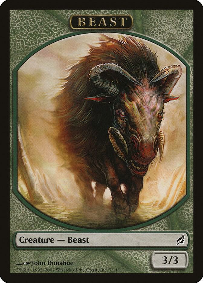 Beast Token (7) [Lorwyn]