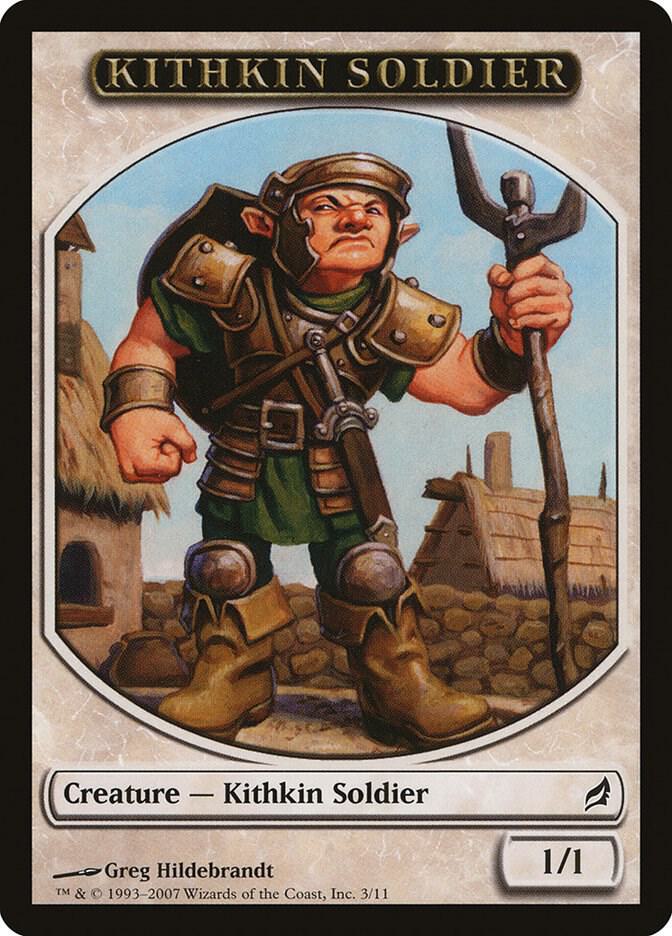 Kithkin Soldier Token (3) [Lorwyn]
