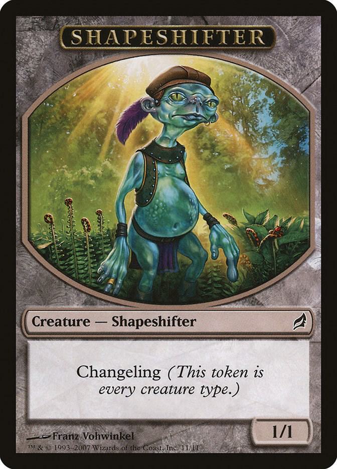 Shapeshifter Token (11) [Lorwyn]