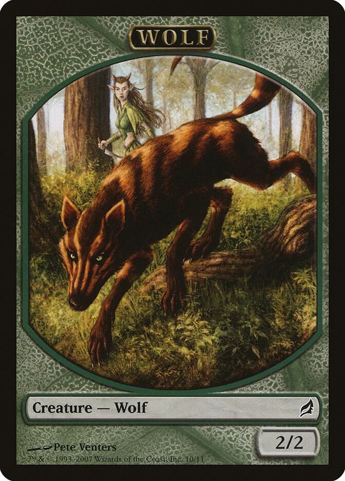 Wolf Token (10) [Lorwyn]