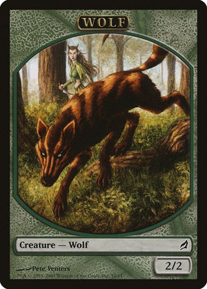 Wolf Token (10) [Lorwyn]