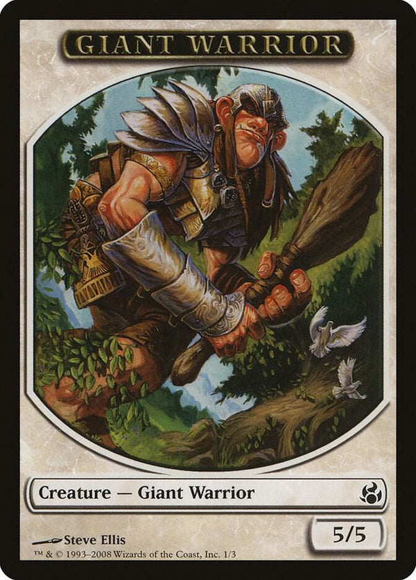 Giant Warrior Token (1) [Morningtide]