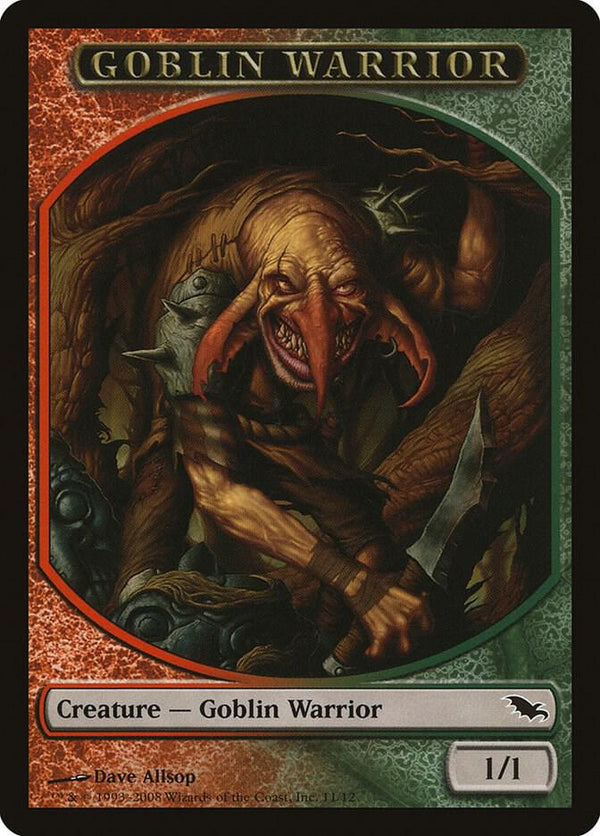 Goblin Warrior Token (11) [Shadowmoor]
