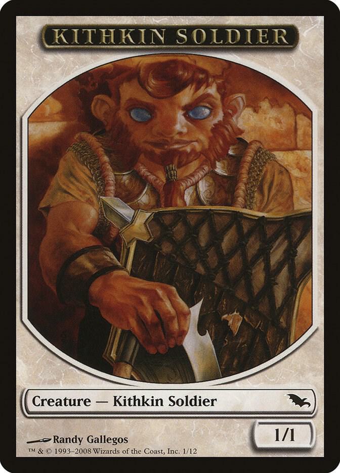 Kithkin Soldier Token (1) [Shadowmoor]