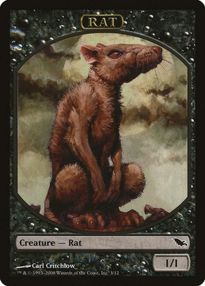 Rat Token (3) [Shadowmoor]