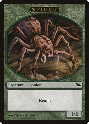 Spider Token (6) [Shadowmoor]