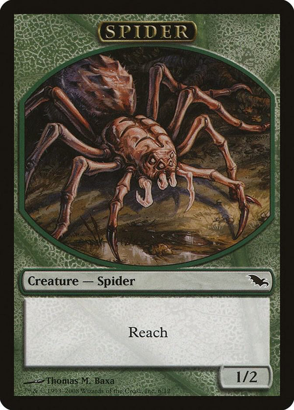 Spider Token (6) [Shadowmoor]