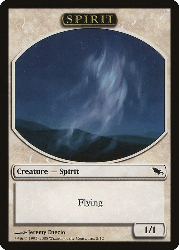 Spirit Token (2) [Shadowmoor]