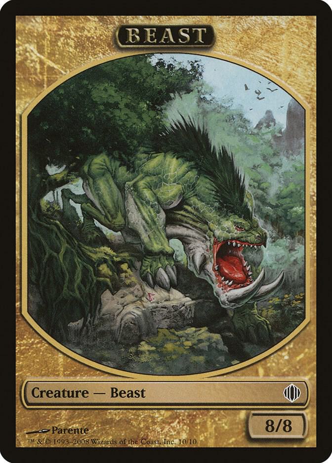 Beast Token (Multicolor) (10) [Shards of Alara]