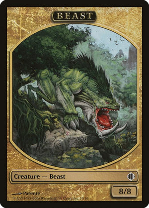 Beast Token (Multicolor) (10) [Shards of Alara]