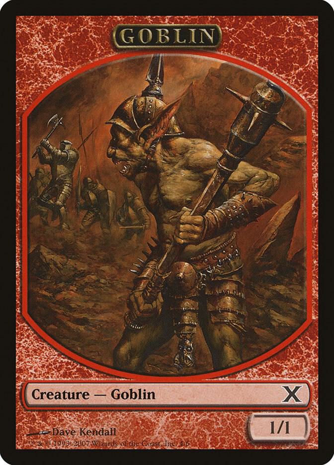Goblin Token (4) [Tenth Edition]