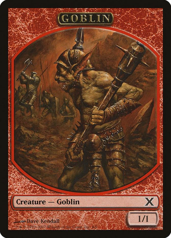 Goblin Token (4) [Tenth Edition]