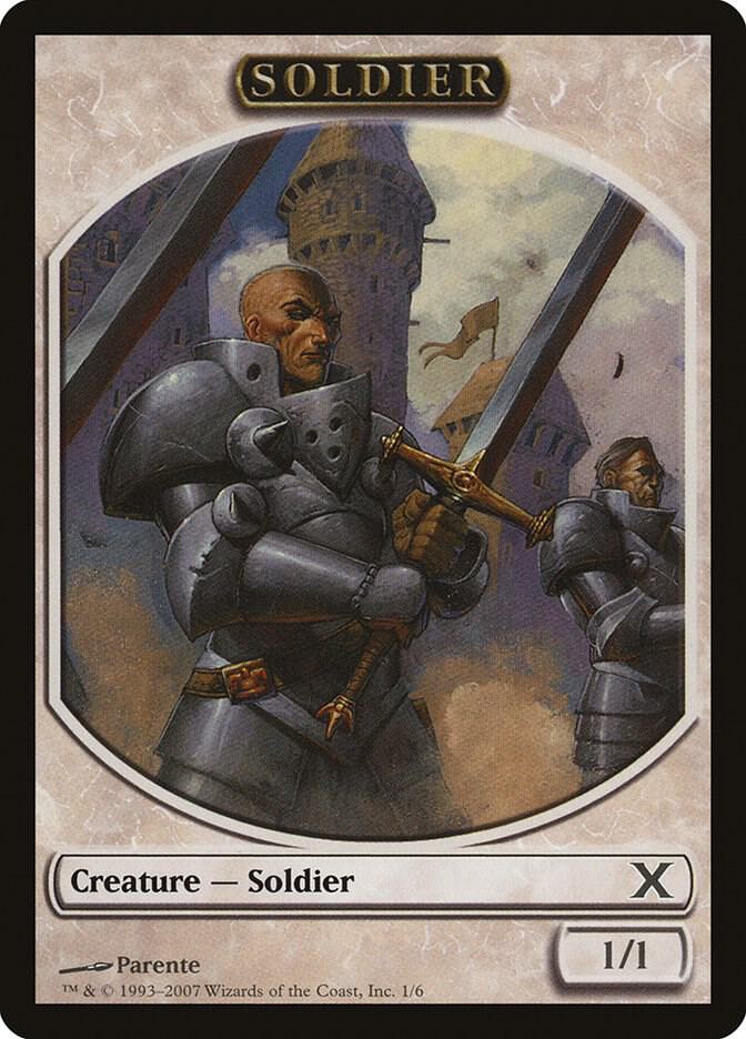 Soldier Token (1) [Tenth Edition]