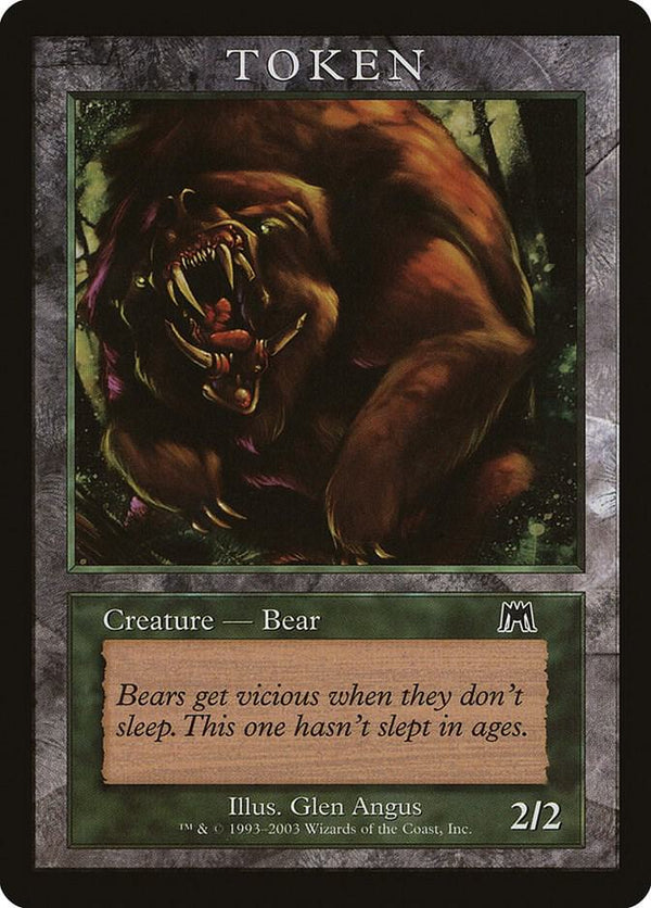 Bear Token (ONS) [Magic Player Rewards]