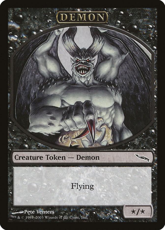 Demon Token (MRD) [Magic Player Rewards]