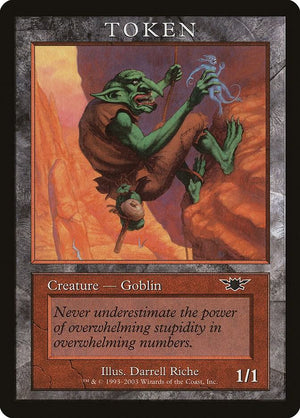 Goblin Token (LGN) [Magic Player Rewards]