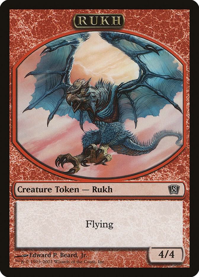 Rukh Token (8ED) [Magic Player Rewards]