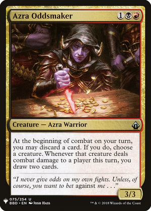 Azra Oddsmaker (BBD-75) [The List]