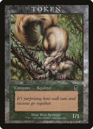 Squirrel Token (ODY) [Magic Player Rewards]