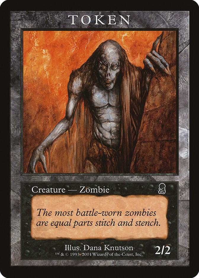 Zombie Token (ODY) [Magic Player Rewards]