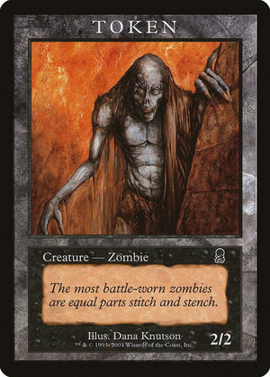 Zombie Token (ODY) [Magic Player Rewards]