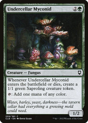 Undercellar Myconid (259) [Commander Legends: Battle for Baldur's Gate]