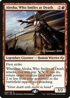 Alesha, Who Smiles at Death (90s) [Fate Reforged Promos]