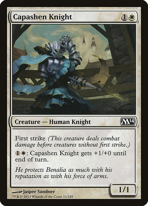 Capashen Knight (11) [Magic 2014]