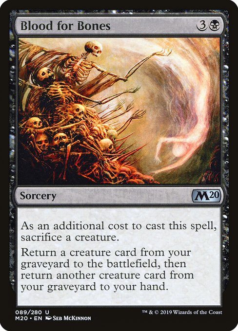 Blood for Bones (89) [Core Set 2020]