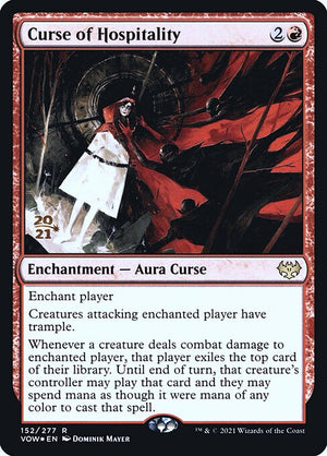 Curse of Hospitality (152s) [Innistrad: Crimson Vow Promos]