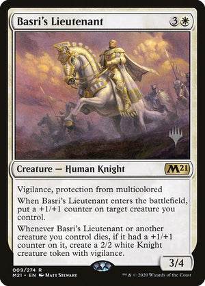 Basri's Lieutenant (9p) [Core Set 2021 Promos]