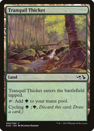 Tranquil Thicket (26) [Duel Decks Anthology: Elves vs. Goblins]