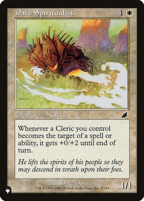 Daru Spiritualist (SCG-5) [The List]