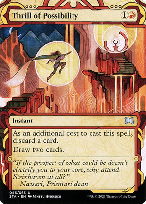 Thrill of Possibility (46) [Strixhaven Mystical Archive] [Showcase, Borderless]