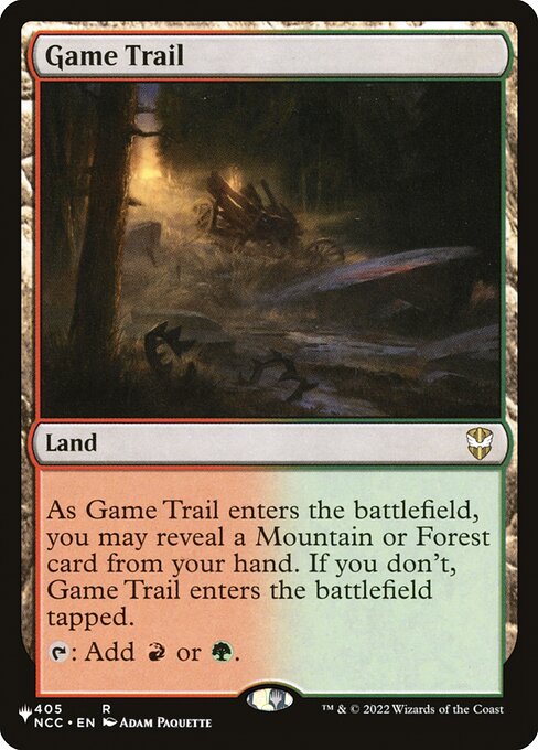 Game Trail (NCC-405) [The List]