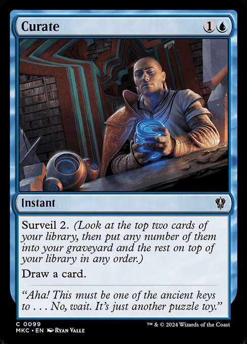 Curate (99) [Murders at Karlov Manor Commander]
