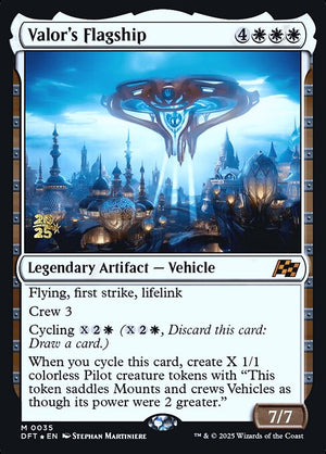 Valor's Flagship (35s) [Aetherdrift Promos]
