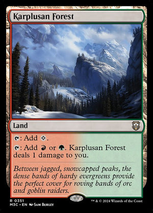 Karplusan Forest (351) [Modern Horizons 3 Commander]