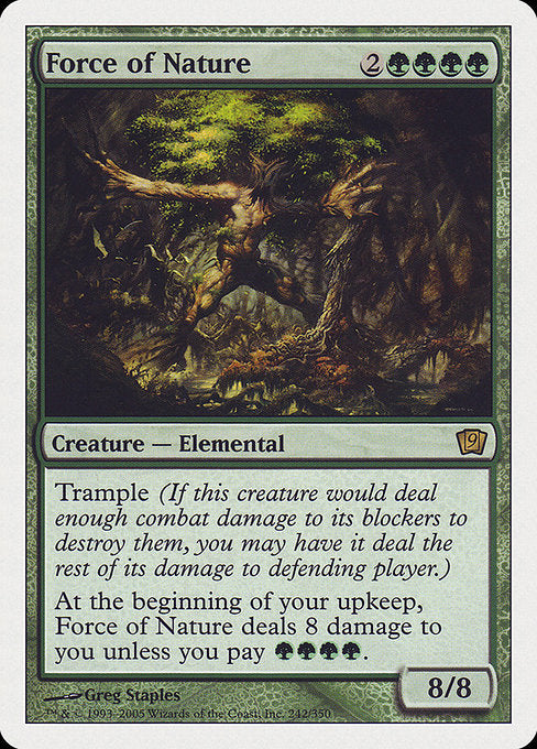 Force of Nature (242) [Ninth Edition]