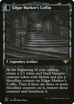 Edgar, Charmed Groom // Edgar Markov's Coffin (503) [Innistrad: Double Feature] Reverse