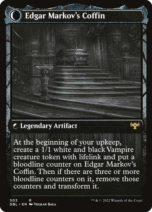 Edgar, Charmed Groom // Edgar Markov's Coffin (503) [Innistrad: Double Feature] Reverse
