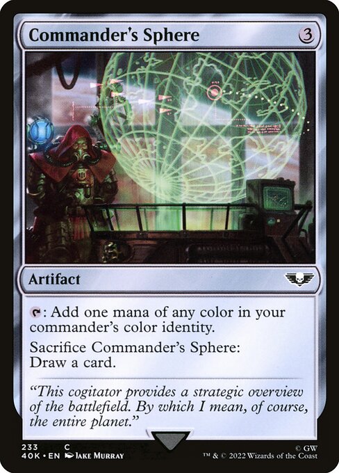 Commander's Sphere (233) [Warhammer 40,000 Commander]