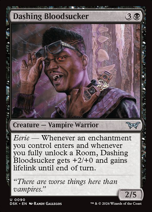 Dashing Bloodsucker (90) [Duskmourn: House of Horror]
